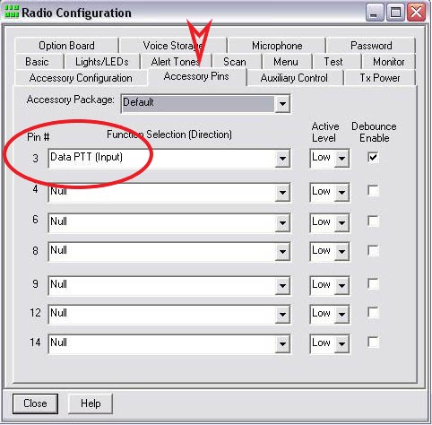 Radio Configuration